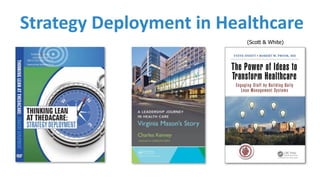 Strategy	Deployment	in	Healthcare
(Scott & White)
 
