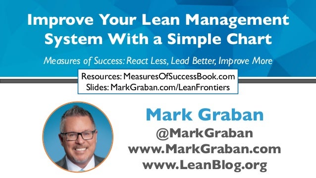 improve your lean management system with a simple chart lean chart