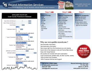Foreclosure Information-NOD Information