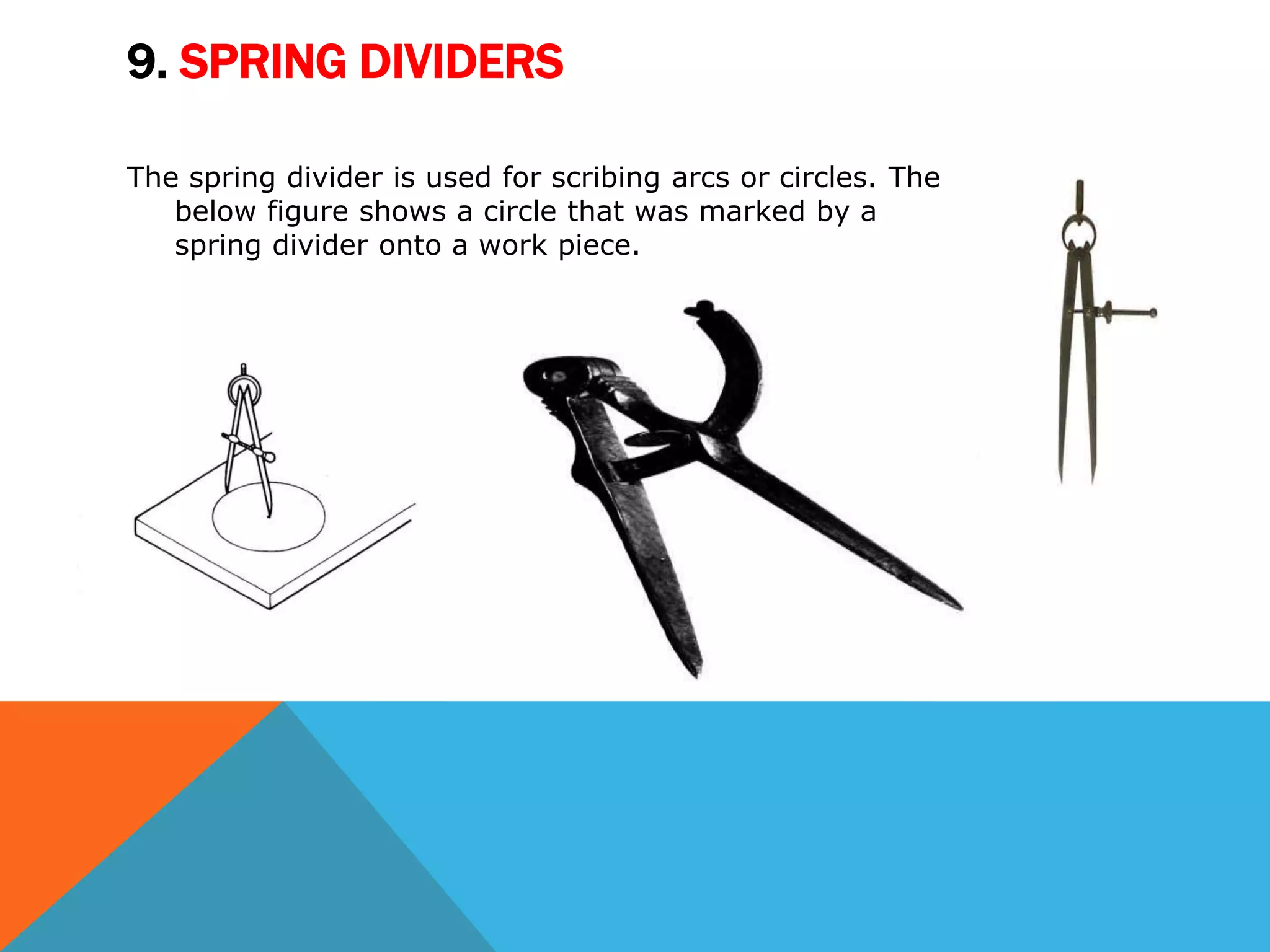 Marking out tools PPT