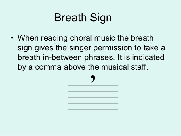music terminology musical staff sign