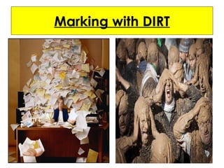 Marking with DIRT

 