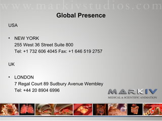 Global Presence USA NEW YORK 255 West 36 Street Suite 800 Tel: +1 732 606 4045 Fax: +1 646 519 2757 UK LONDON 7 Regal Court 89 Sudbury Avenue Wembley Tel: +44 20 8904 6996 