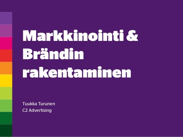 markkinointisuunnitelma 101 markkinointisuunnitelma