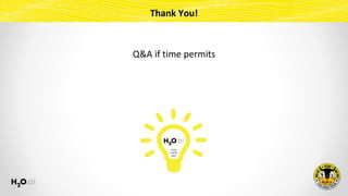 Thank You!
Q&A if time permits
 