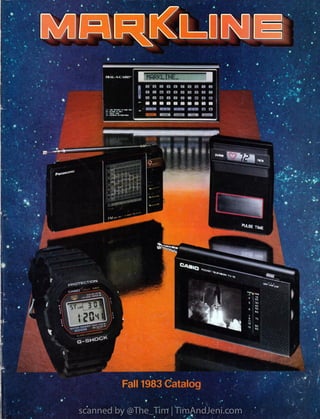 Markline Catalog - Fall 1983