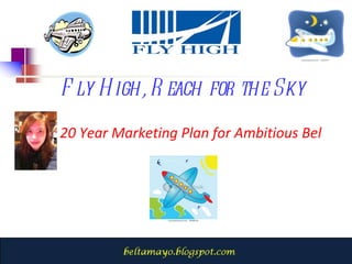Fly High, Reach for the Sky 20 Year Marketing Plan for Ambitious Bel 
