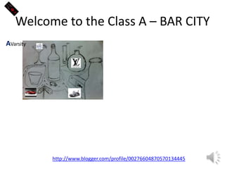 Welcome to the Class A – BAR CITY AVarsity http://www.blogger.com/profile/00276604870570134445 