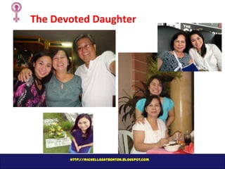 The Devoted Daughter

http://michellegatbonton.blogspot.com

 