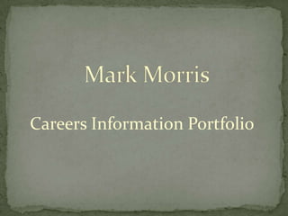 Careers Information Portfolio
 
