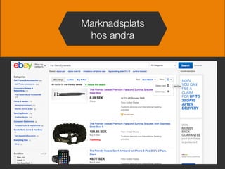 Marknadsplats
hos andra
 