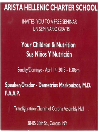 Your Children & Nutrition