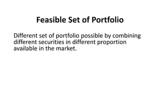 MARKOWITZ PORTFOLIO THEORY (MPT).pptx