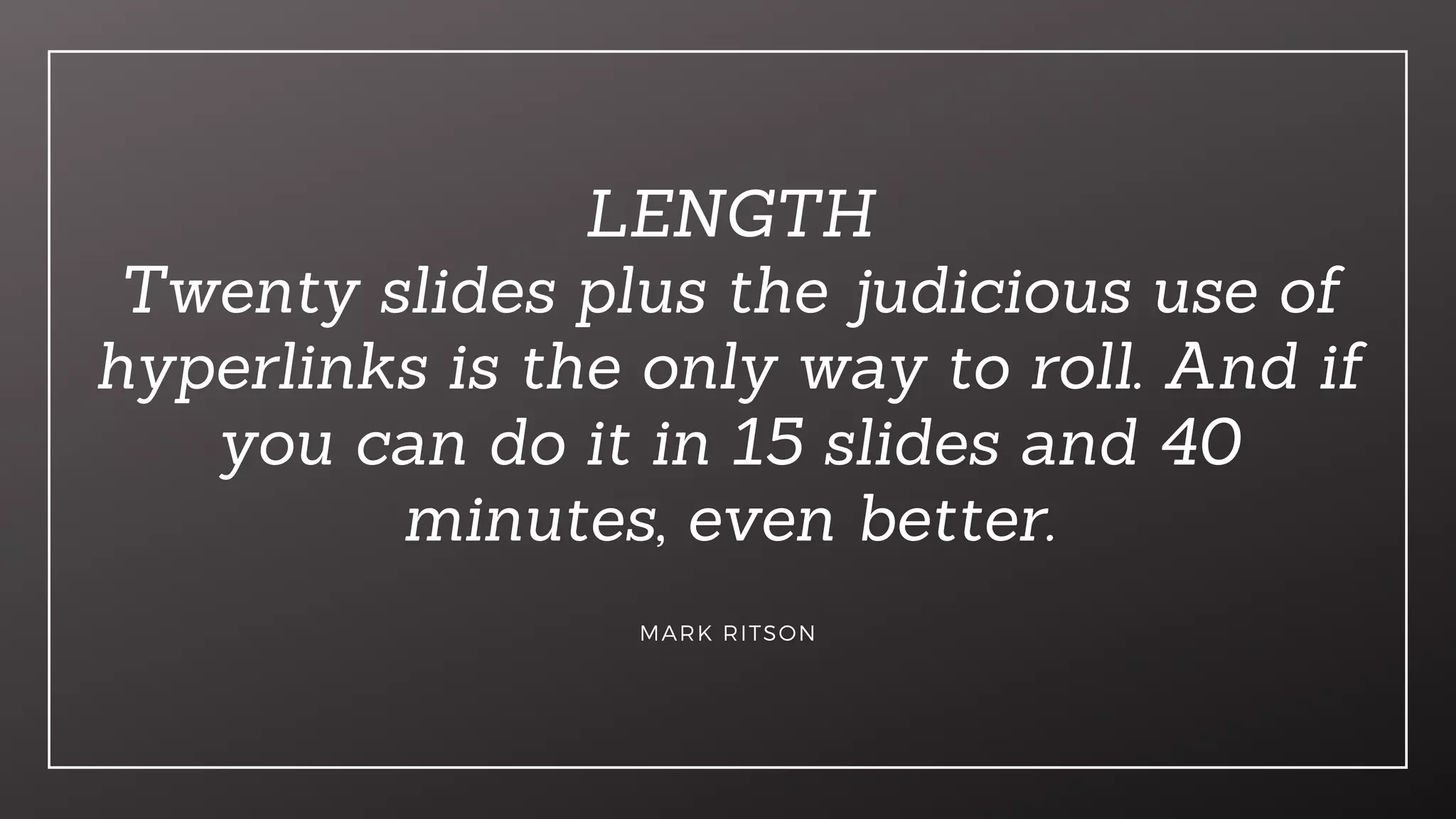 Mark Ritson on presenting marketing planning | PDF