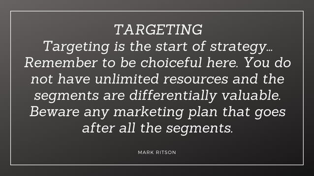Mark Ritson on presenting marketing planning | PDF | Marketing and ...