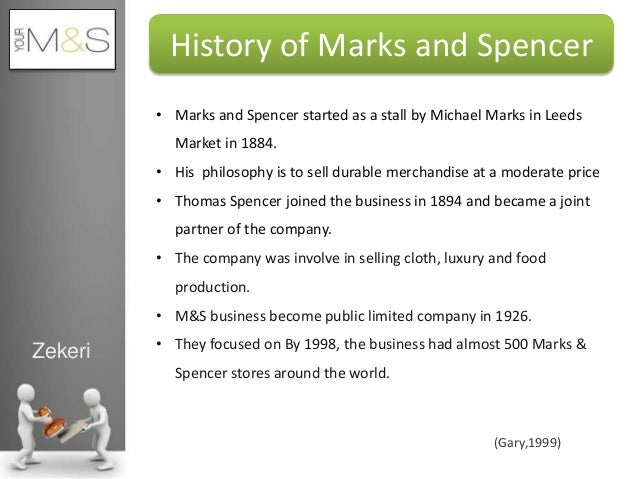 Marks and spencers business plan