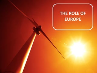 12JAN 2015
TASMANM E T A L S L I M I T E D
….the partner of choice for critical raw materials
www.tasmanmetals.com
THE ROLE OF
EUROPE
 