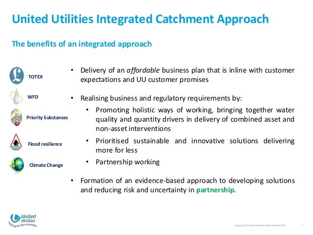 United Utilities Integrated Drainage Area Strategies (IDAS