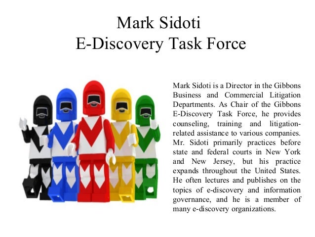 mark sidoti e discovery attorney