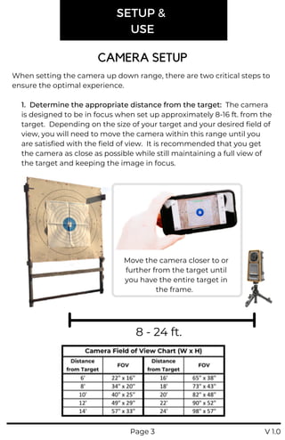 Longshot Marksman Target Cameras Instruction Manual | Optics Trade | PDF