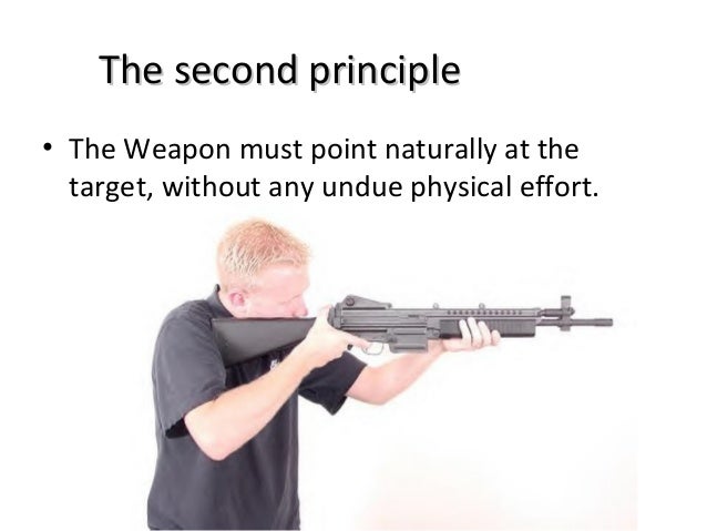 Marksmanship Principles Modified Marksmanship Principles Modified