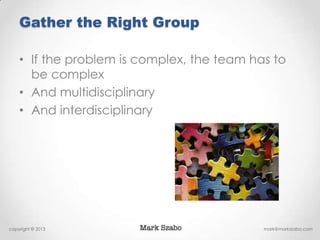 Collaborative Problem Solving - Mark Szabo | PPTX