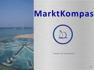 MarktKompas 2009 “navigeer naar optimalisatie!” 