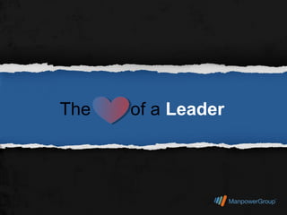 The   of a Leader
 