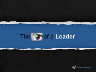 The   of a Leader
 