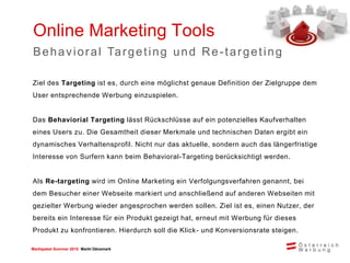 Marktpaket Sommer 2015 Markt Dänemark 
Search Engine Marketing 
•Suchmaschinenmarketing ist ein Teilgebiet des Online-Mark...