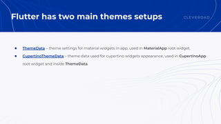Theme and style in Flutter | PPT