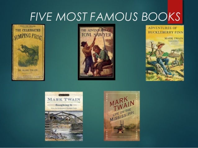 mark twain famous books mark twain famous books