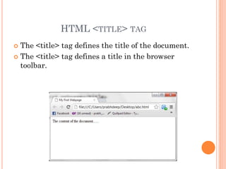 Static Tags Markup language classification, designing static and dynamic | PPTX