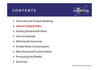 Markus Voelter Textual DSLs
