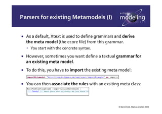 Markus Voelter Textual DSLs