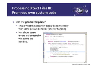 Markus Voelter Textual DSLs
