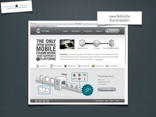 zweifelhafte
Kandidaten
 