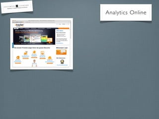 Analytics Online
 