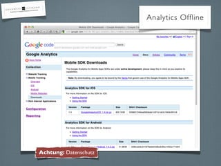 Analytics Offline




Achtung: Datenschutz
 