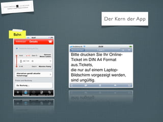 Der Kern der App


Bahn
 