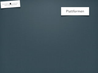 Plattformen
 