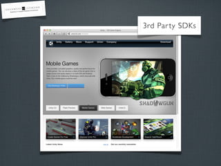3rd Par ty SDKs
 