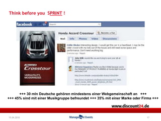 Online-SatelliteneShoppingDie Model WG auf Pro7 / Twitter, Facebook ...