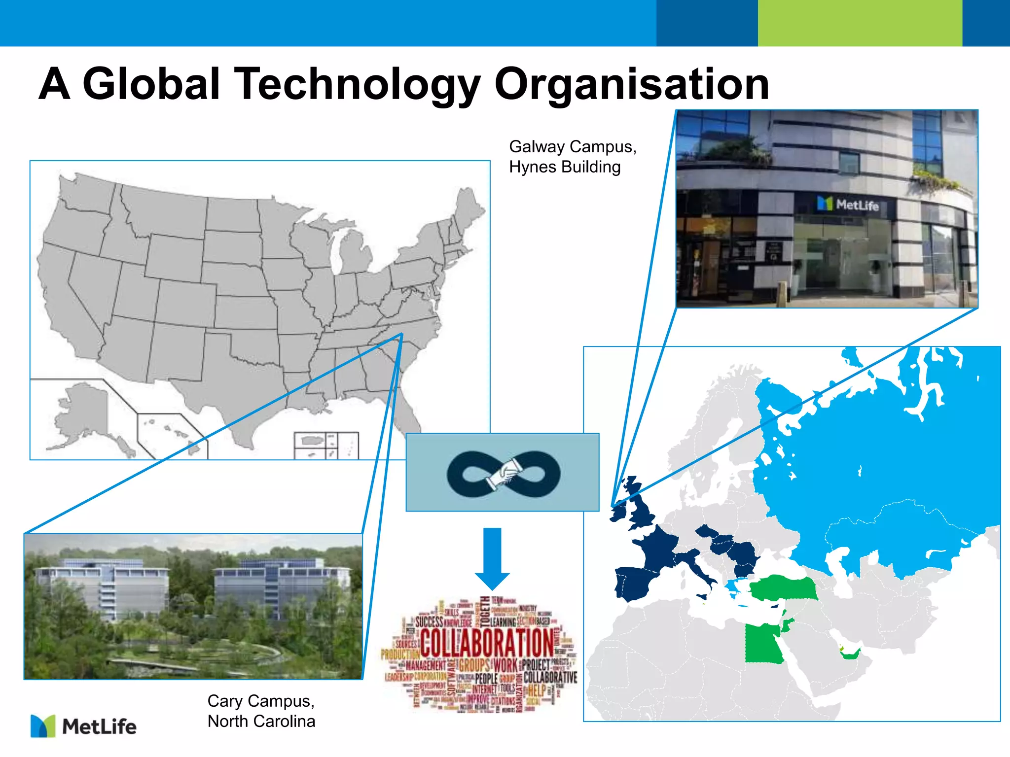 A Global Technology Organisation
Galway Campus,
Hynes Building
Cary Campus,
North Carolina
 