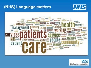 (NHS) Language matters
 
