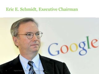 Eric E. Schmidt, Executive Chairman
6 Digital Henley 16/09/15 © Interrelated 2015
 