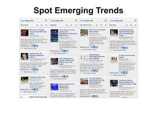 Spot Emerging Trends
 