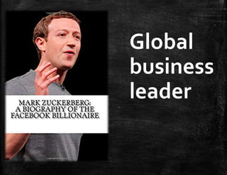 Global
business
leader
 
