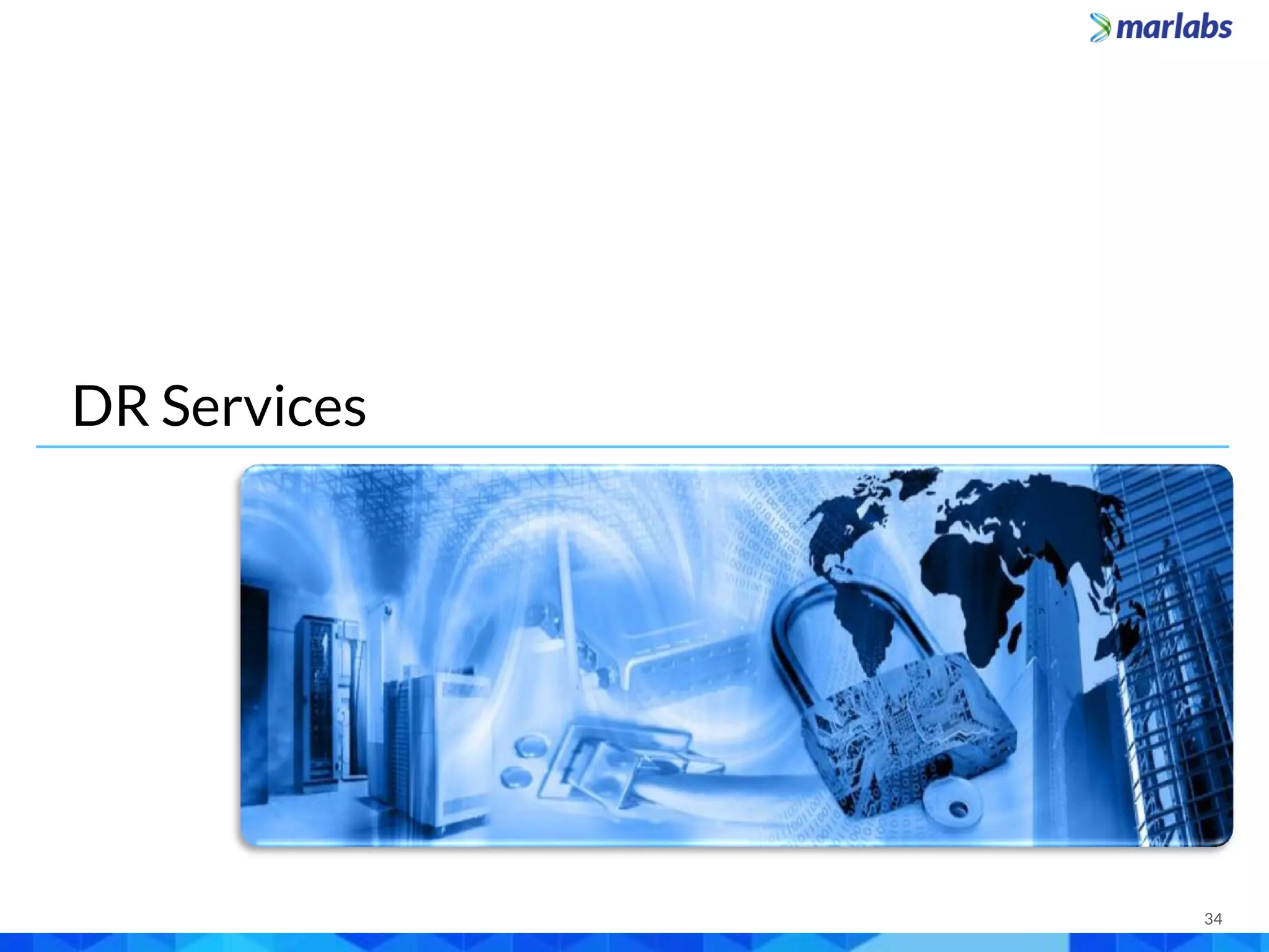 34
Center Of Excellence - Objectives
DR Services
 