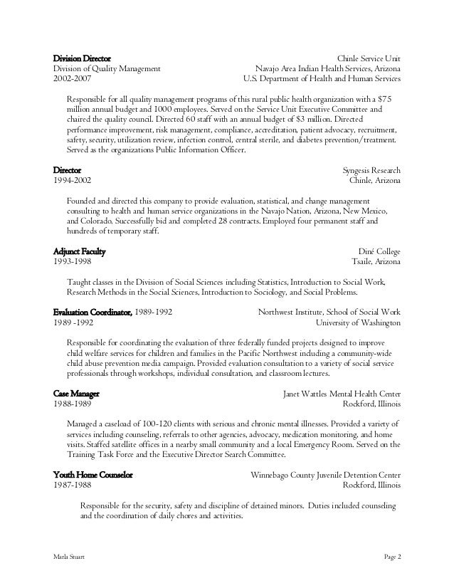 human services resume samples